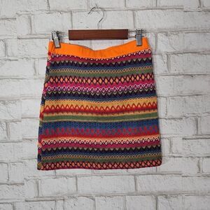 SHEIN cute colorful mini skirt